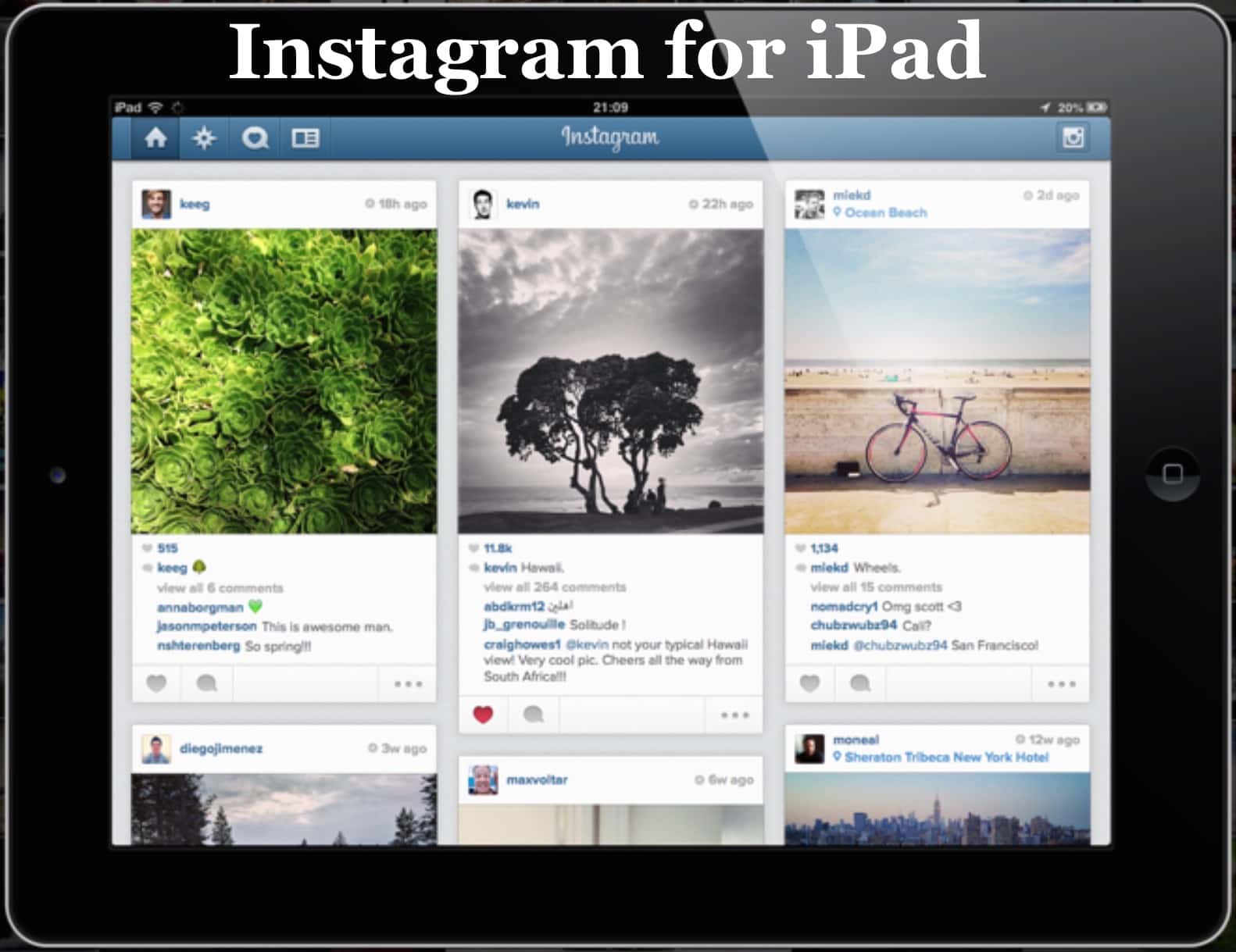 instagram ipad