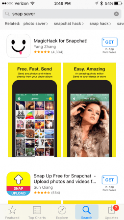 iOS Snap Saver Store