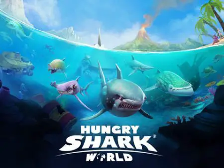 hungry shark world banner