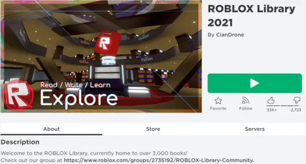 Roblox Library 2021
